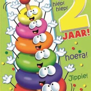 (005) Age Matters wenskaart leeftijd 2 Jaar