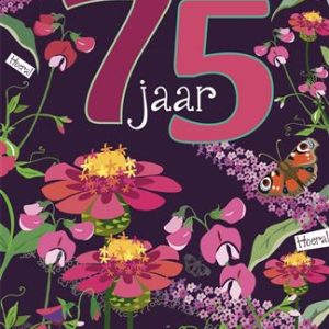 (057) Age Matters wenskaart leeftijd 75 Jaar