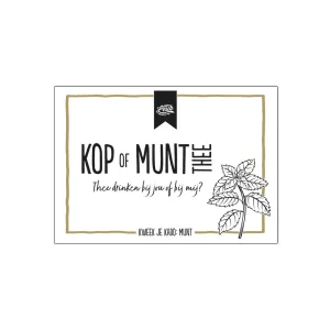 Kruiden - Kop of munt thee | 100 procent leuk